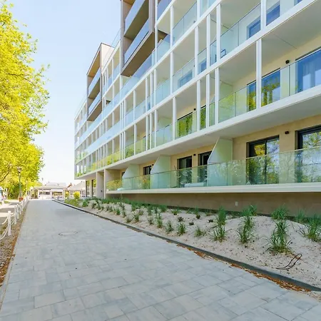 Lägenhet Kapitanski Z Widokiem Na Morze 4 Pietro - By Perlowa Przystan Rent *