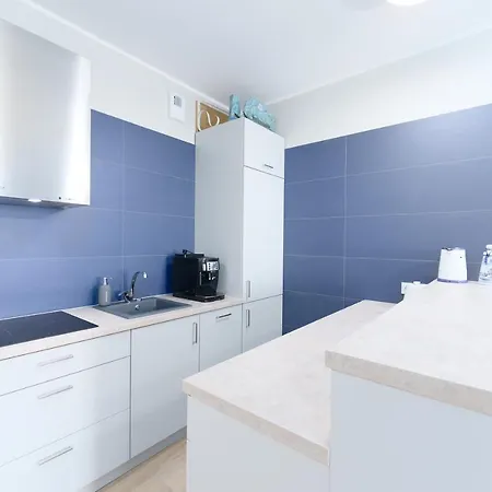 Kapitanski Z Widokiem Na Morze 4 Pietro - By Perlowa Przystan Rent Apartamento