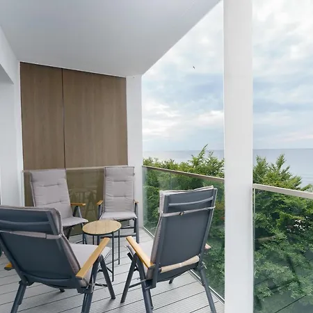 Kapitanski Z Widokiem Na Morze 4 Pietro - By Perlowa Przystan Rent