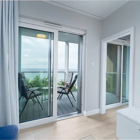 Apartamento Kapitanski Z Widokiem Na Morze 4 Pietro - By Perlowa Przystan Rent Poland