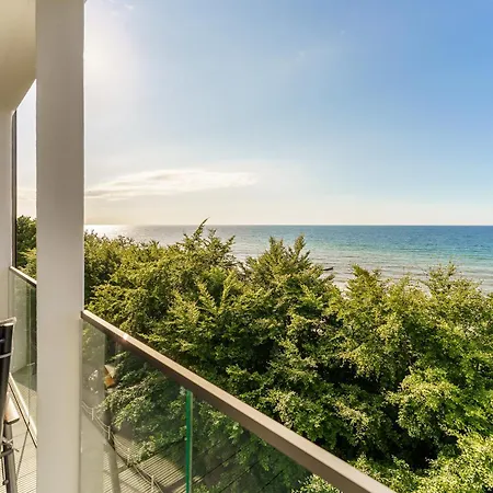 Kapitanski Z Widokiem Na Morze 4 Pietro - By Perlowa Przystan Rent Apartamento Poland
