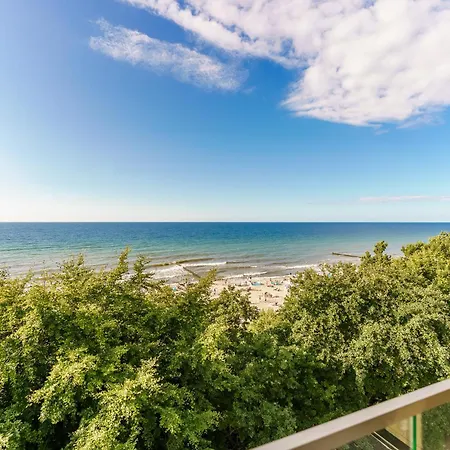 Kapitanski Z Widokiem Na Morze 4 Pietro - By Perlowa Przystan Rent