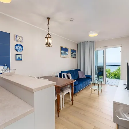 Apartamento Kapitanski Z Widokiem Na Morze 4 Pietro - By Perlowa Przystan Rent *