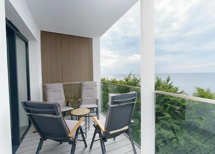 Kapitanski Z Widokiem Na Morze 4 Pietro - By Perlowa Przystan Rent