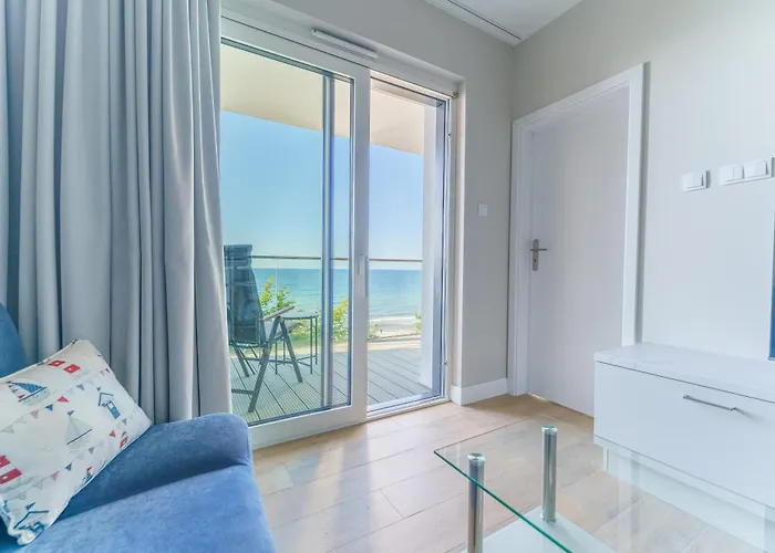 Kapitanski Z Widokiem Na Morze 4 Pietro - By Perlowa Przystan Rent *