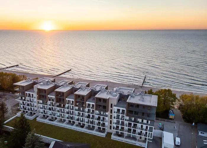 Kapitanski Z Widokiem Na Morze 4 Pietro - By Perlowa Przystan Rent Apartamento *