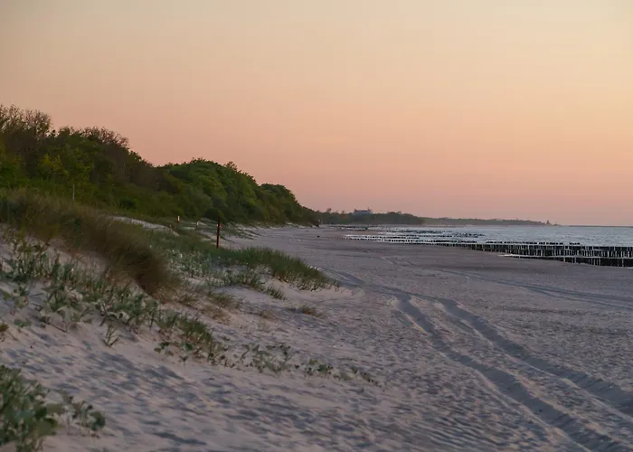 Kapitanski Z Widokiem Na Morze 4 Pietro - By Perlowa Przystan Rent Apartamento Sianożęty